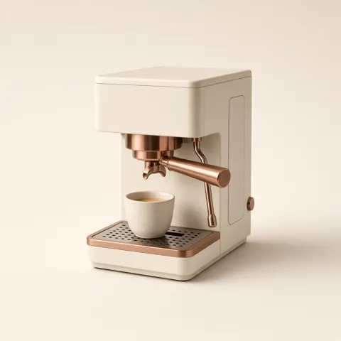 Compact espresso machine
